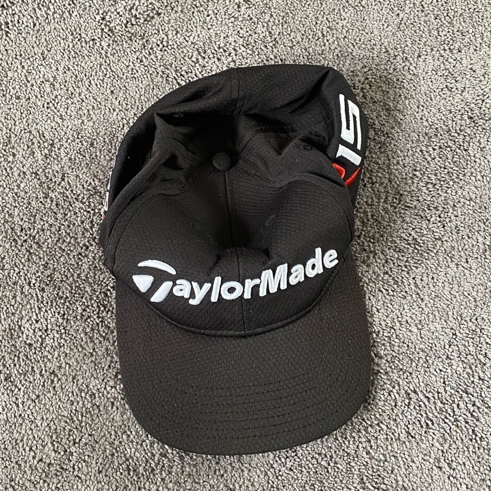 Taylor Made Black Golf Hat